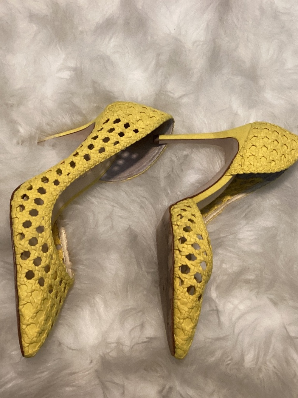 Jessica Simpson Yellow Pump